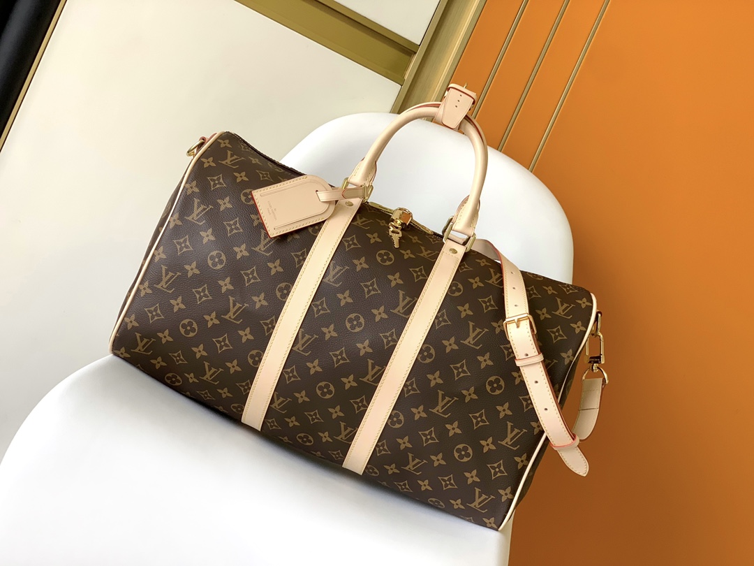 Louis Vuitton LV Keepall Bolsos de viaje Monogram Canvas Lona M41418