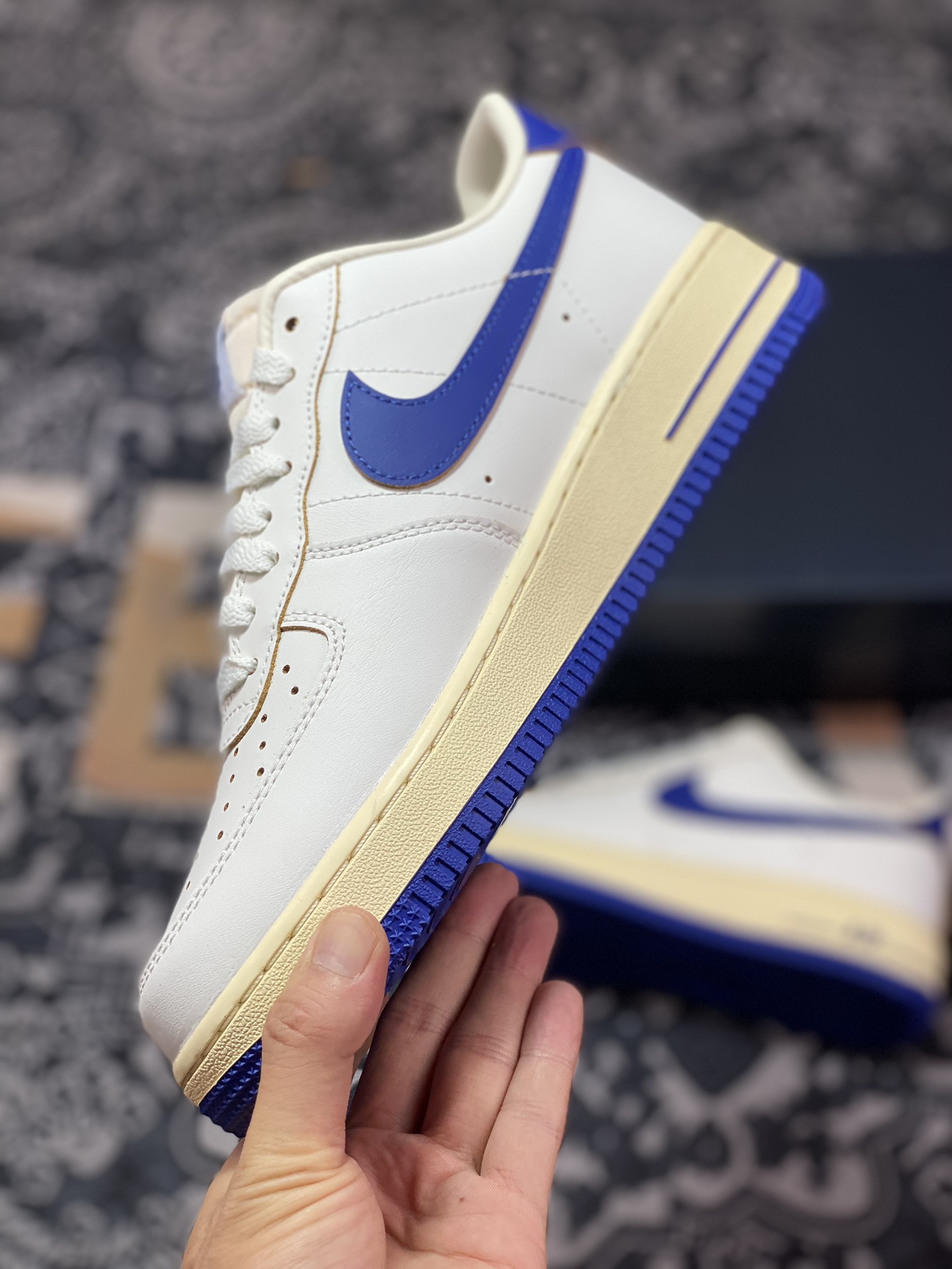 Air Force 1 '07 Low Oxidized White Blue FQ8103-133