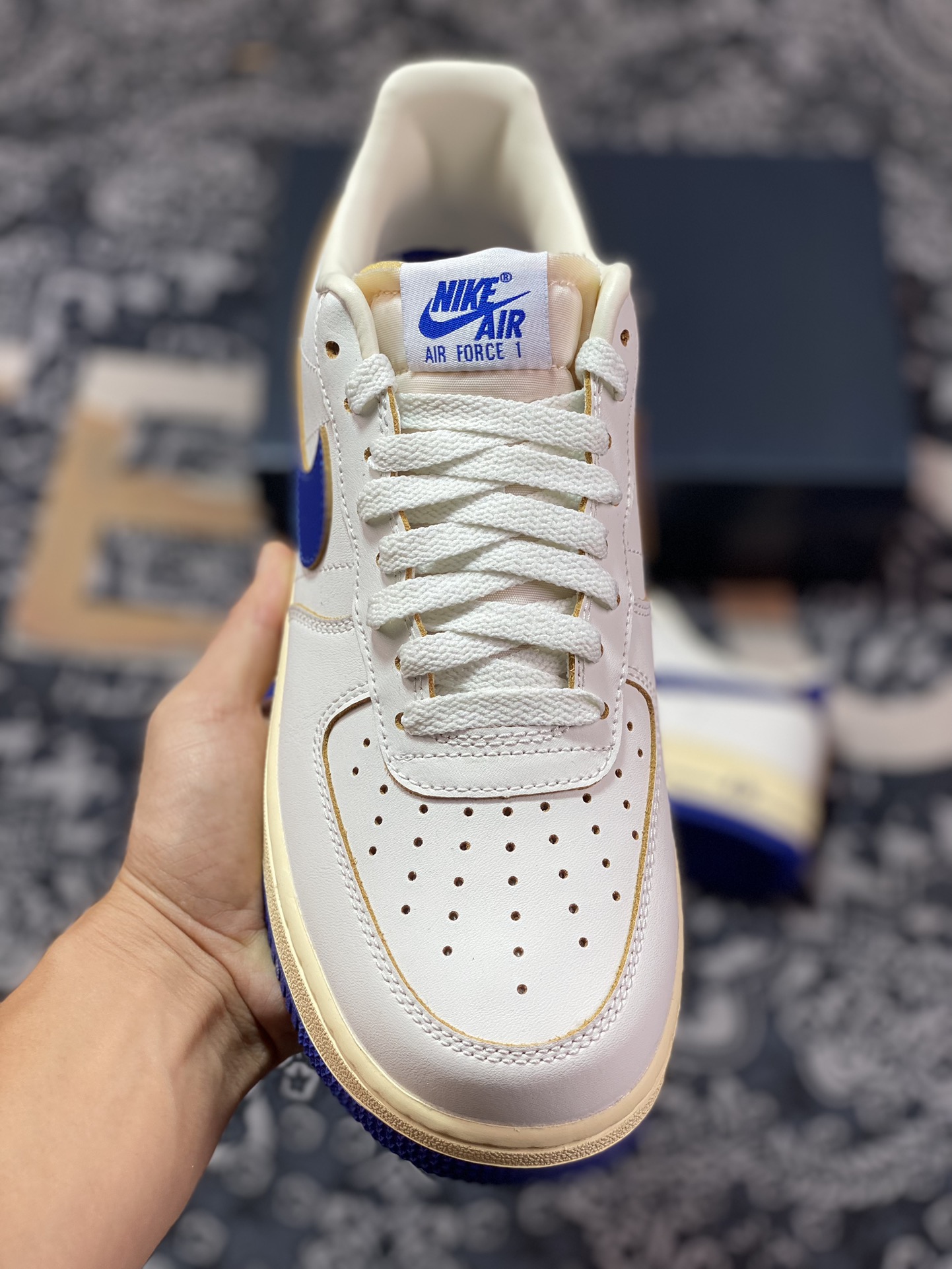 Air Force 1 '07 Low Oxidized White Blue FQ8103-133