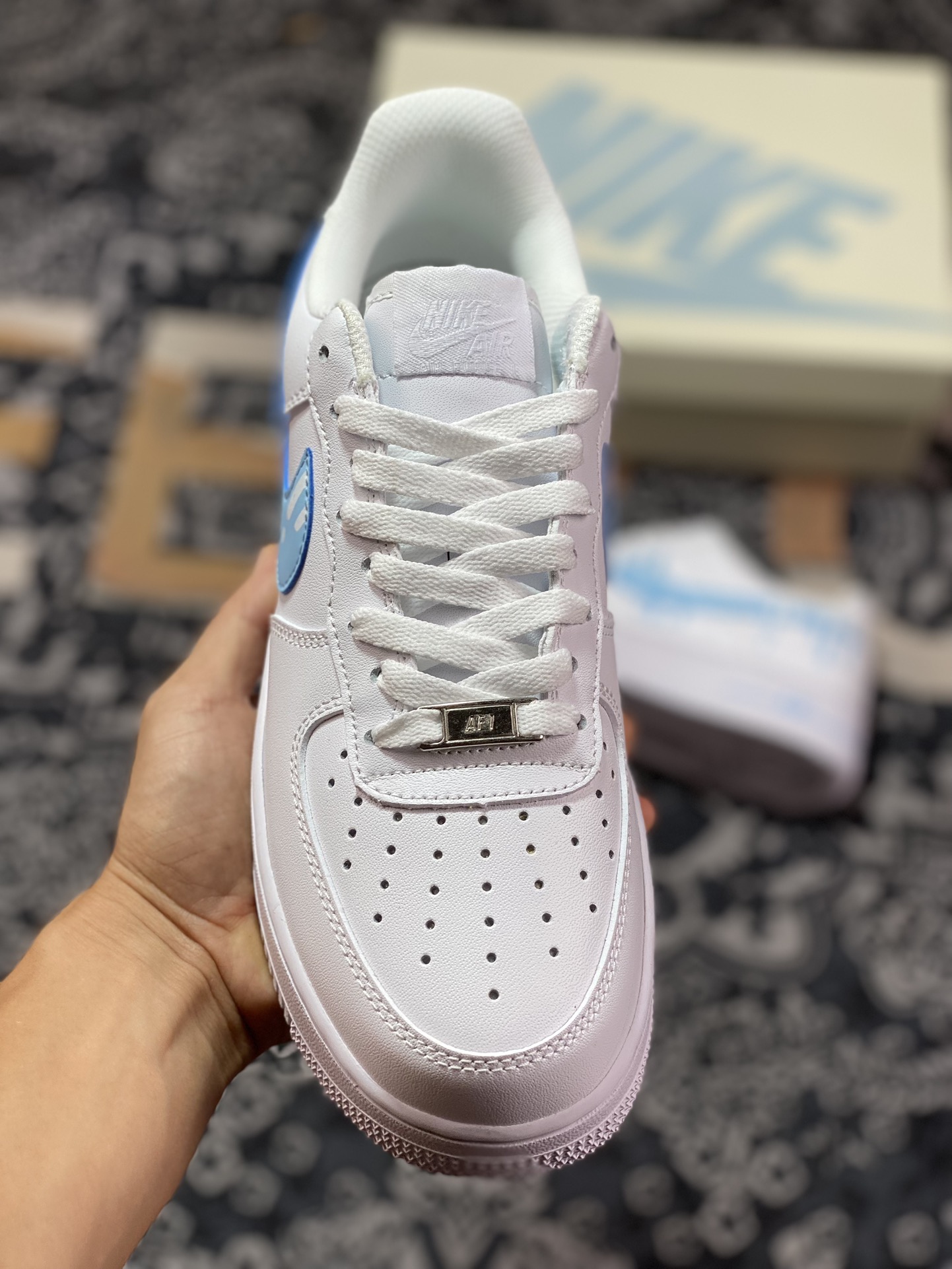 Air Force 1 '07 Low White Blue Ice Cream CW2288-005