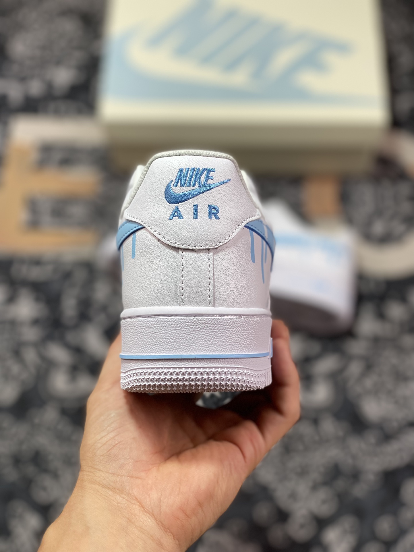 Air Force 1 '07 Low White Blue Ice Cream CW2288-005