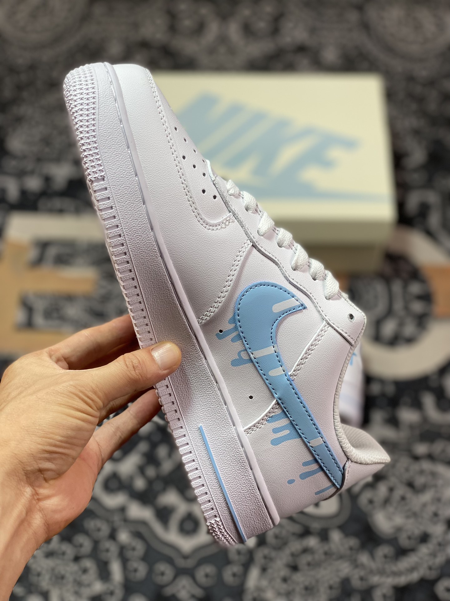 Air Force 1 '07 Low White Blue Ice Cream CW2288-005