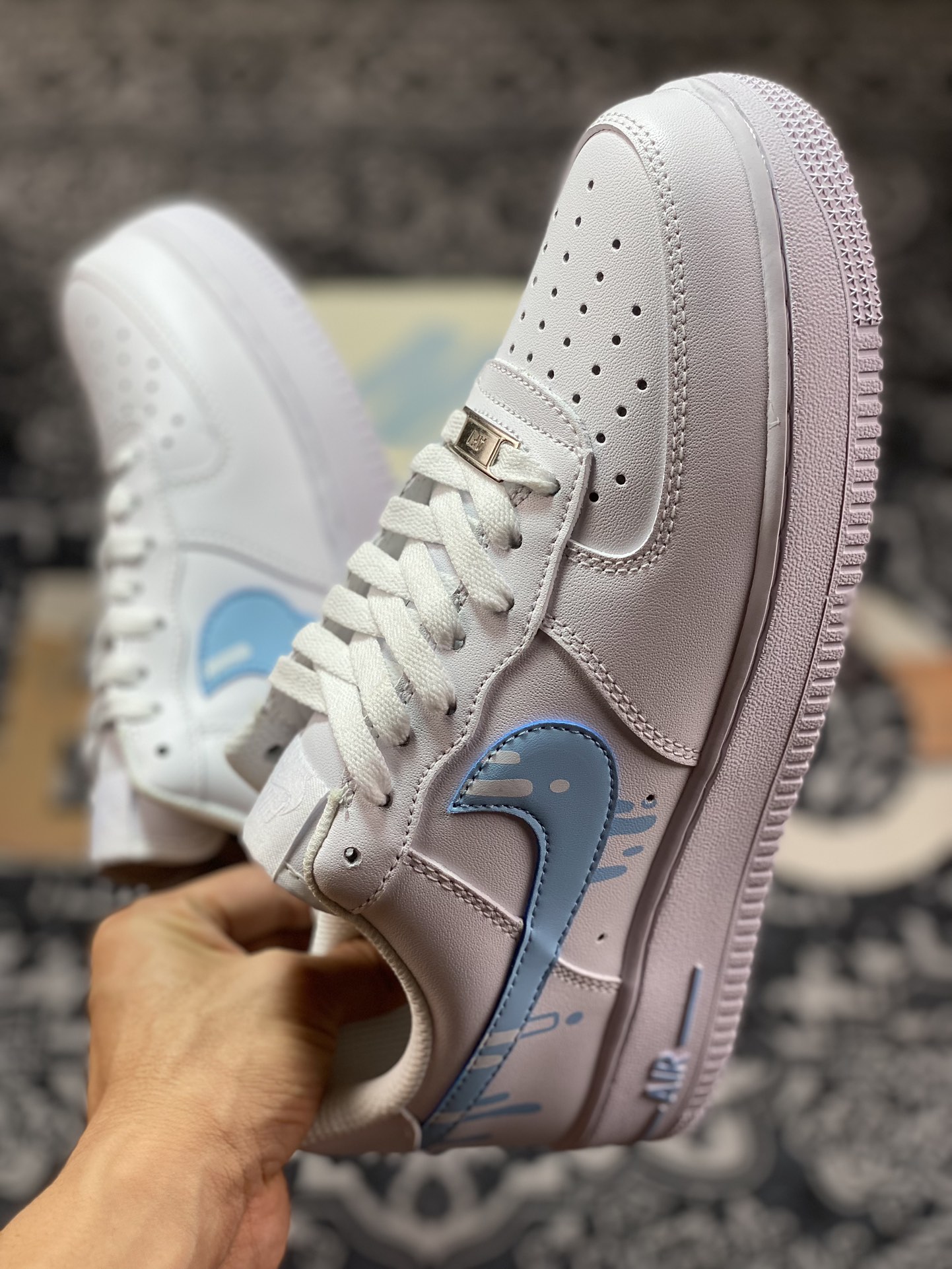 Air Force 1 '07 Low White Blue Ice Cream CW2288-005