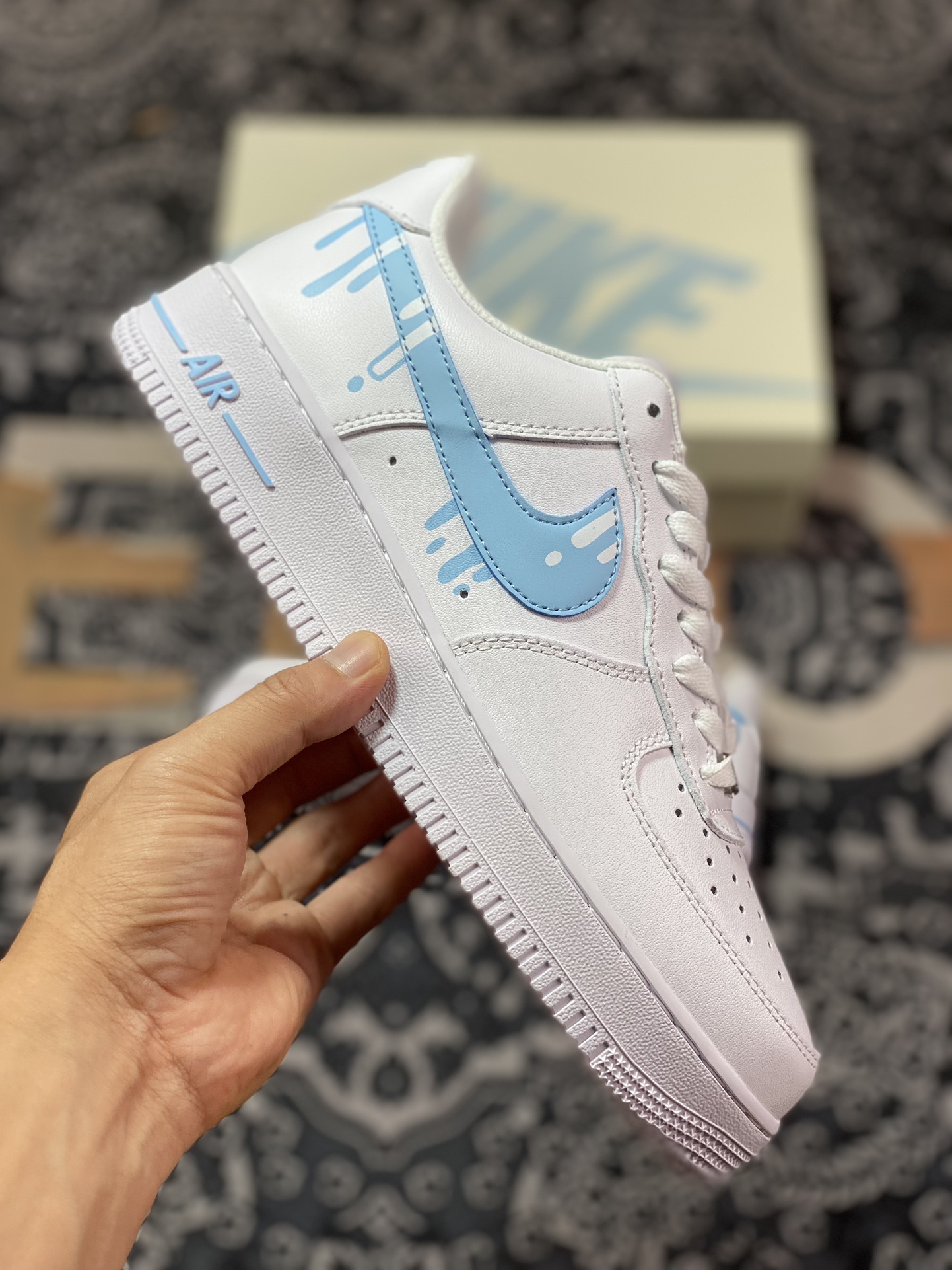 Air Force 1 '07 Low White Blue Ice Cream CW2288-005