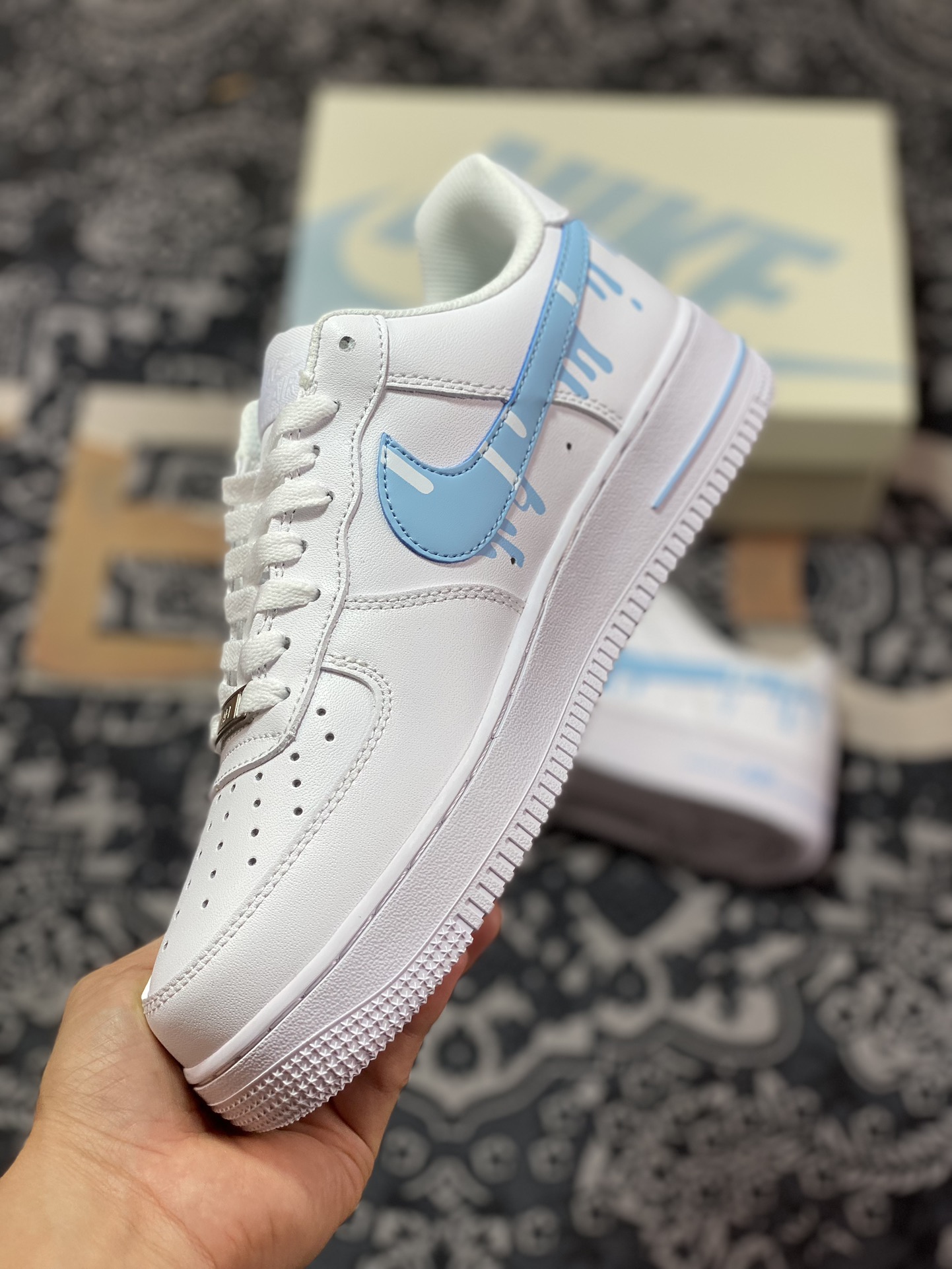 Air Force 1 '07 Low White Blue Ice Cream CW2288-005