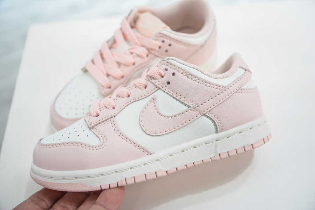 NK Dunk Low (PLS) children's shoes pink low-top casual sports shoes CW1588-101