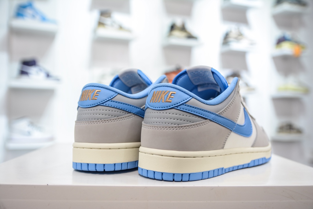 Epic value for money Nike SB Dunk Low ”Athletic Department” gray, white and blue FN7488-133