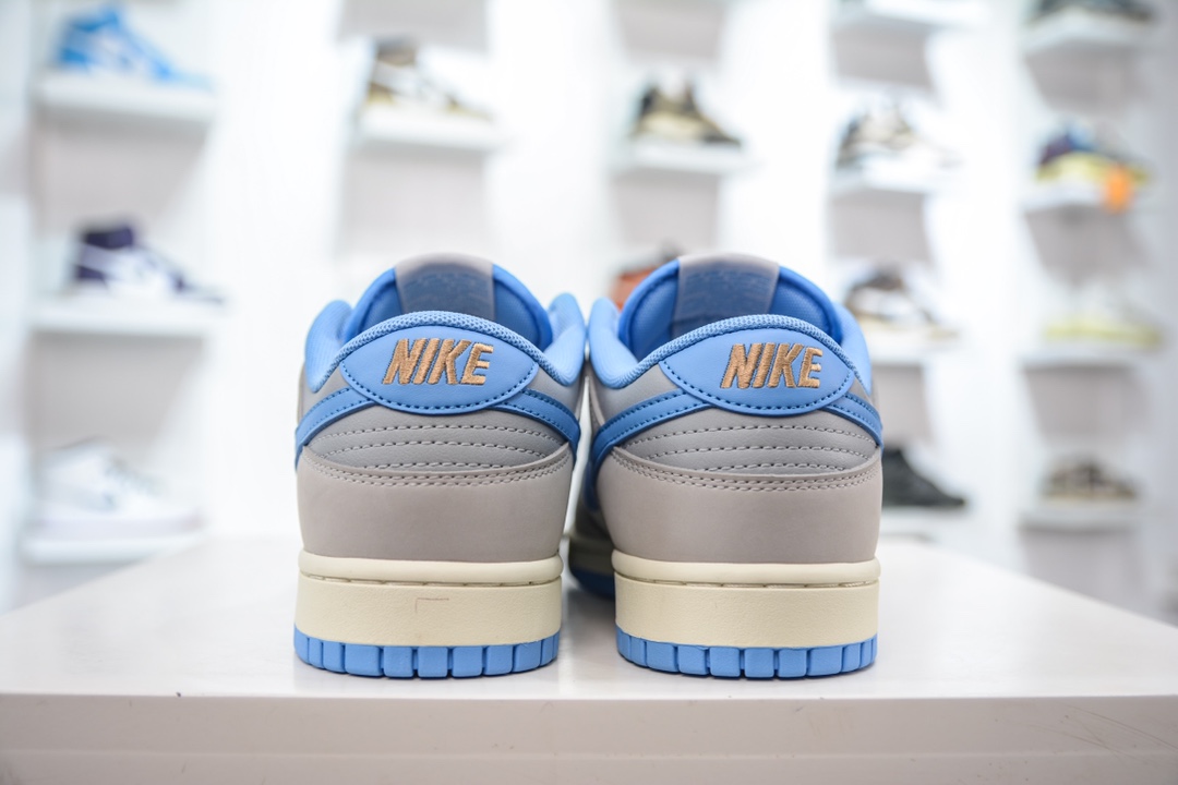 Epic value for money Nike SB Dunk Low ”Athletic Department” gray, white and blue FN7488-133