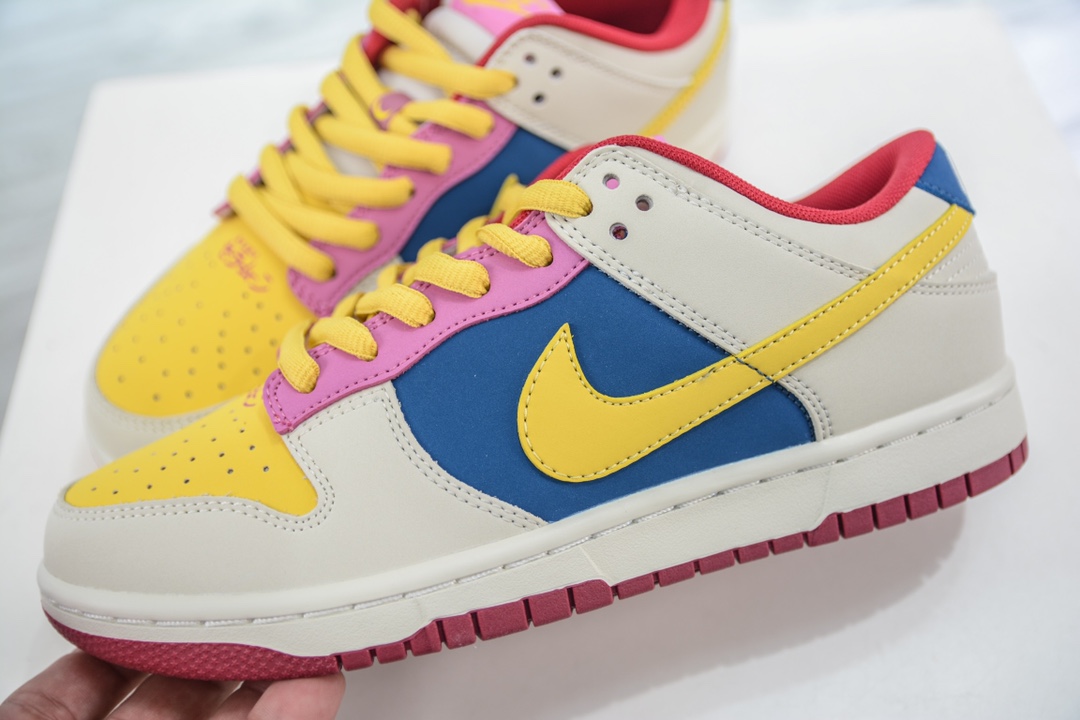 High-end custom pure original Nike SB Dunk Low ”Dragon Ball” series protagonist ”Sailor Moon” co-branded color matching low-top casual sports skateboard shoes GP1255-026