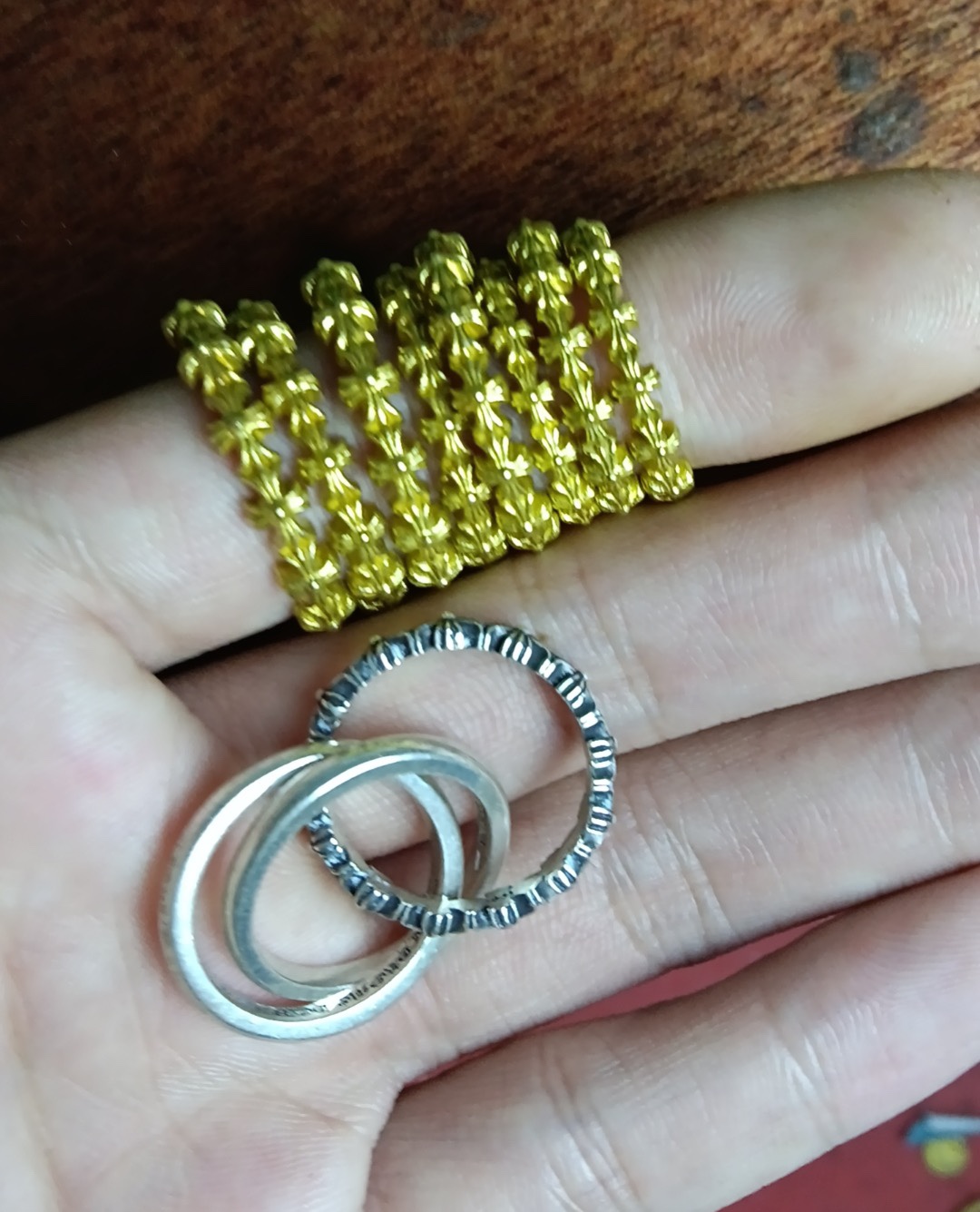 Production process, ring