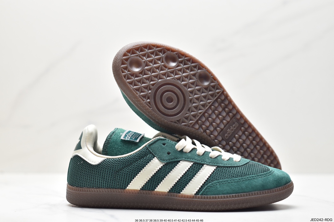 Adidas Originals Samba OG Samba series gentleman German training football style all-match low-top casual sports shoes B44674