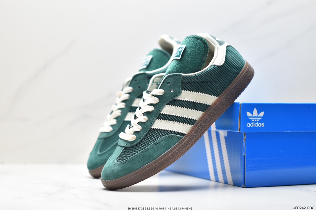 Adidas Originals Samba OG Samba series gentleman German training football style all-match low-top casual sports shoes B44674