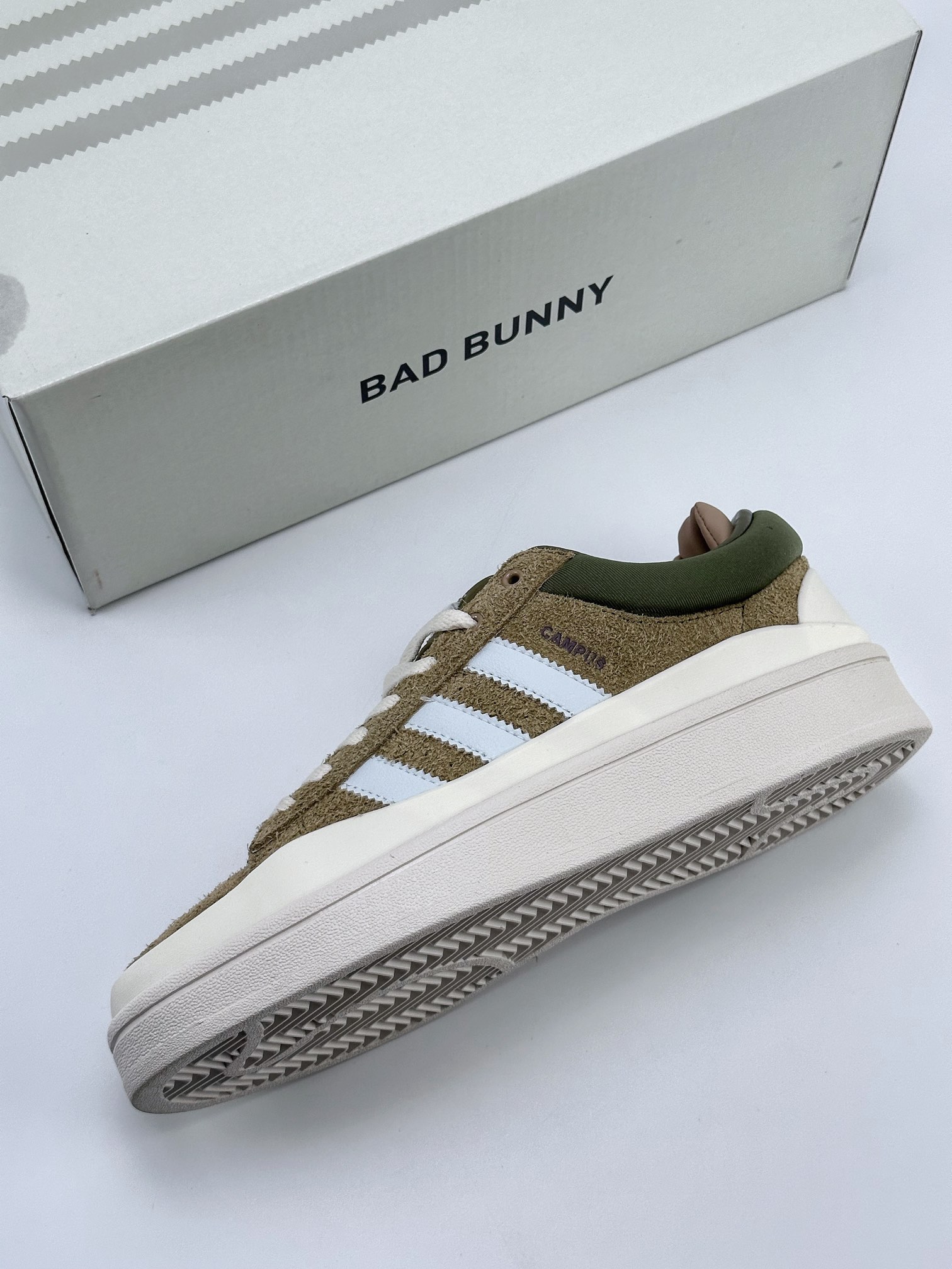 AD Originals Campus x BAD BUNNY Bad Bunny joint retro trend casual bread shoes ID7950