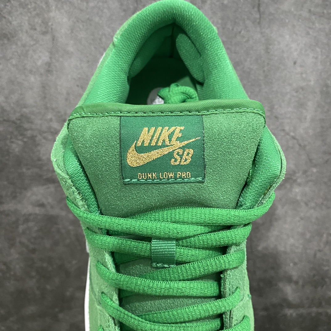 [Top version] NK SB Dunk Low ”Shamrock” four-leaf clover low-top casual sneakers BQ6817-303