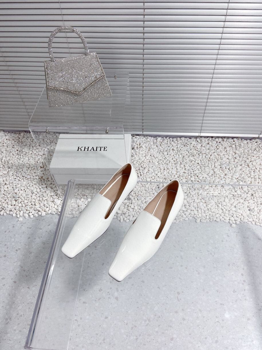 Khaite Top Edition: 23 New Premium Oxen Skin Shoes with Sheepskin Inner Soles - 图片 2