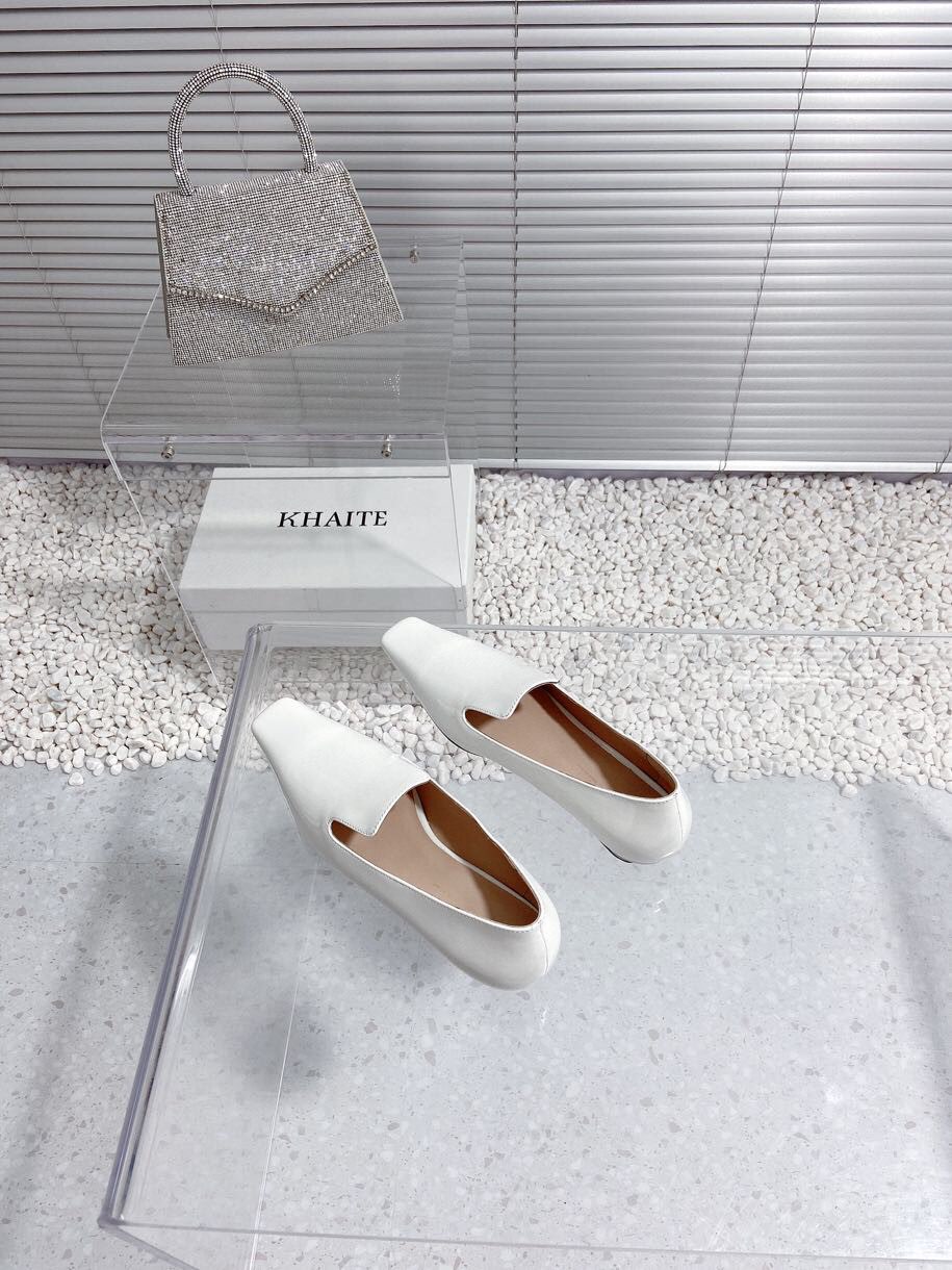 Khaite Top Edition: 23 New Premium Oxen Skin Shoes with Sheepskin Inner Soles - 图片 4