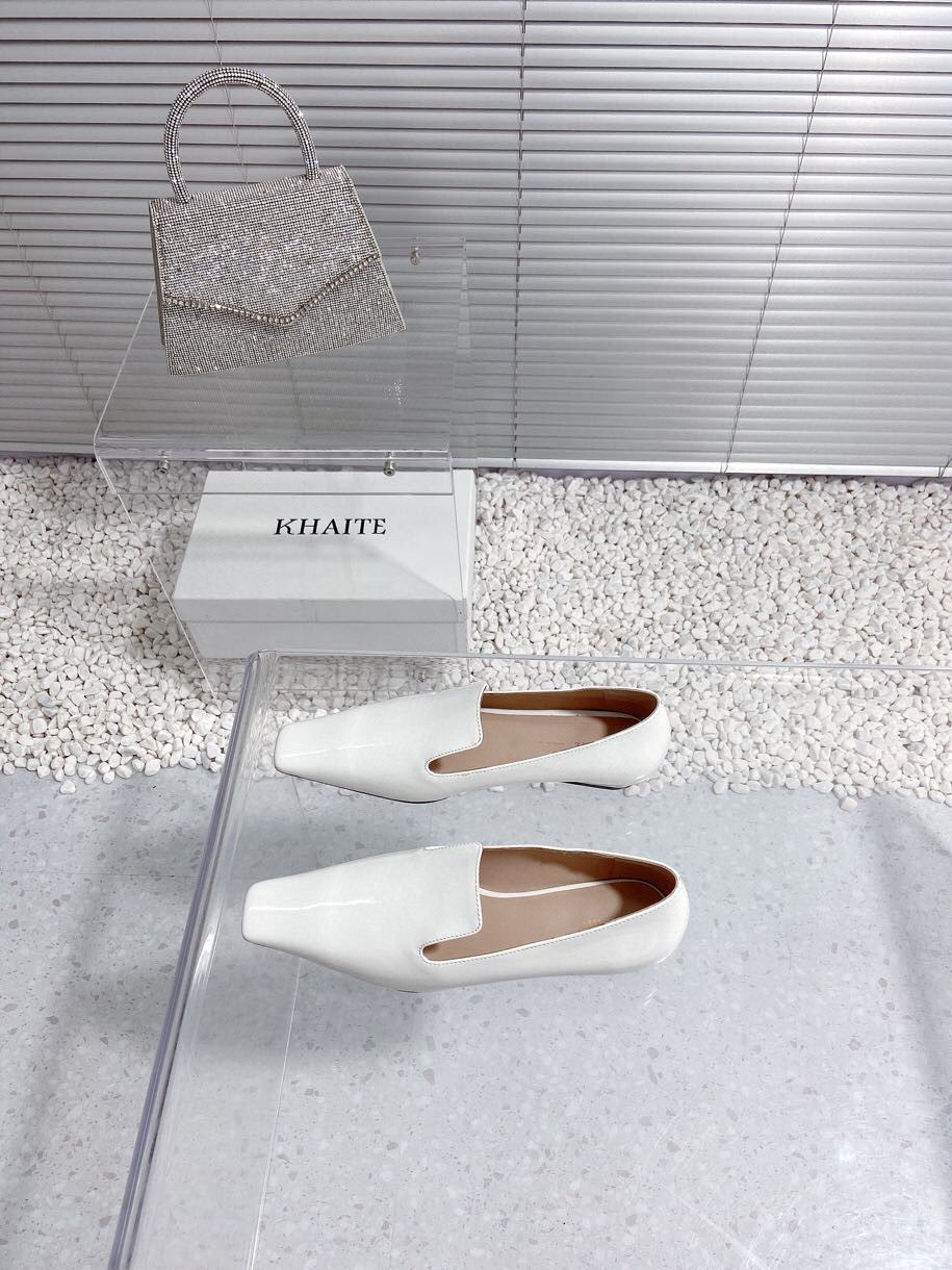 Khaite Top Edition: 23 New Premium Oxen Skin Shoes with Sheepskin Inner Soles - 图片 5