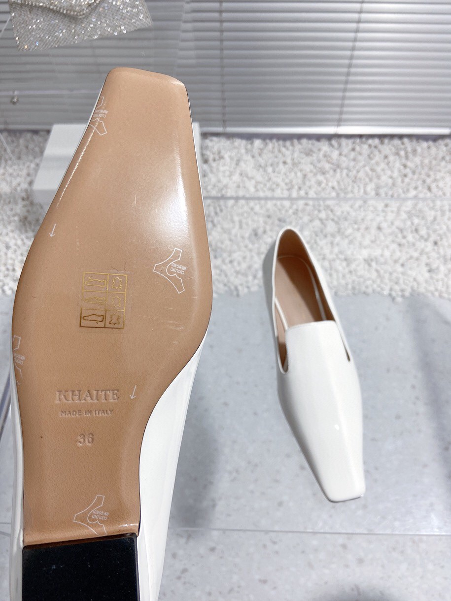 Khaite Top Edition: 23 New Premium Oxen Skin Shoes with Sheepskin Inner Soles - 图片 9