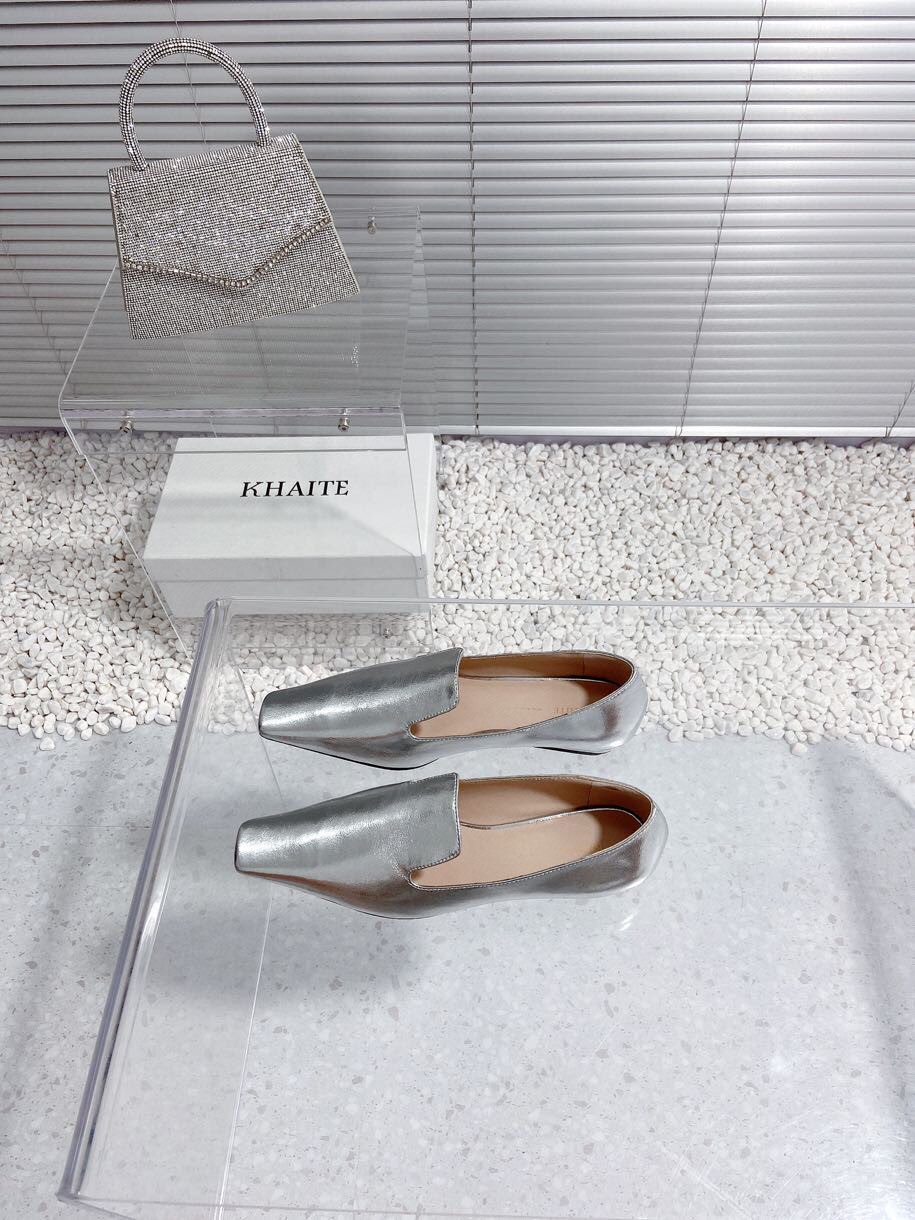 Khaite Top Edition: 23 New Luxe Oxen Skin Shoes with Real Skin Soles - 图片 4