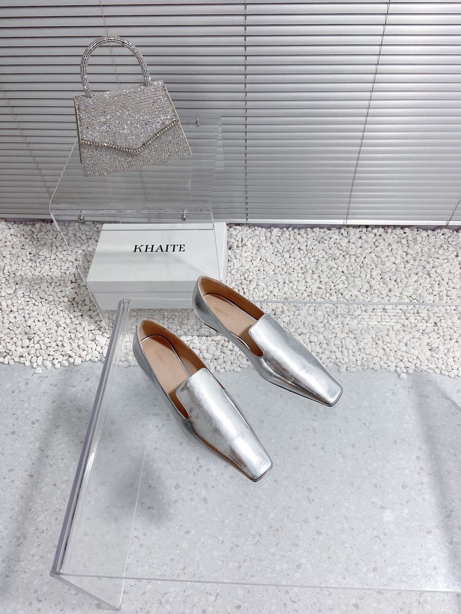 Khaite Top Edition: 23 New Luxe Oxen Skin Shoes with Real Skin Soles - 图片 3