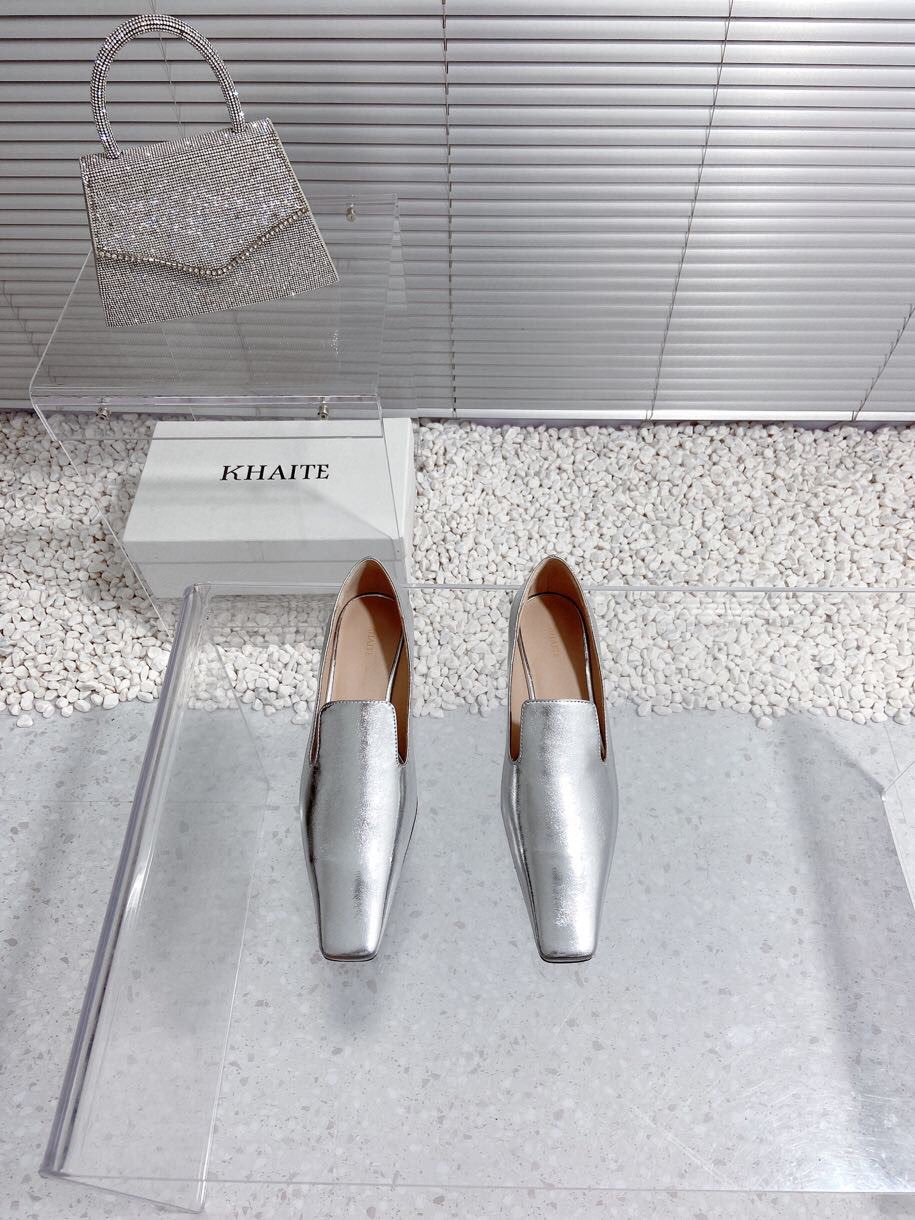 Khaite Top Edition: 23 New Luxe Oxen Skin Shoes with Real Skin Soles