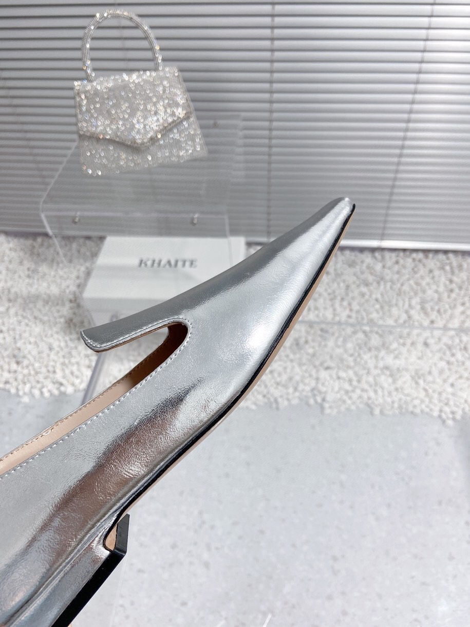 Khaite Top Edition: 23 New Luxe Oxen Skin Shoes with Real Skin Soles - 图片 7