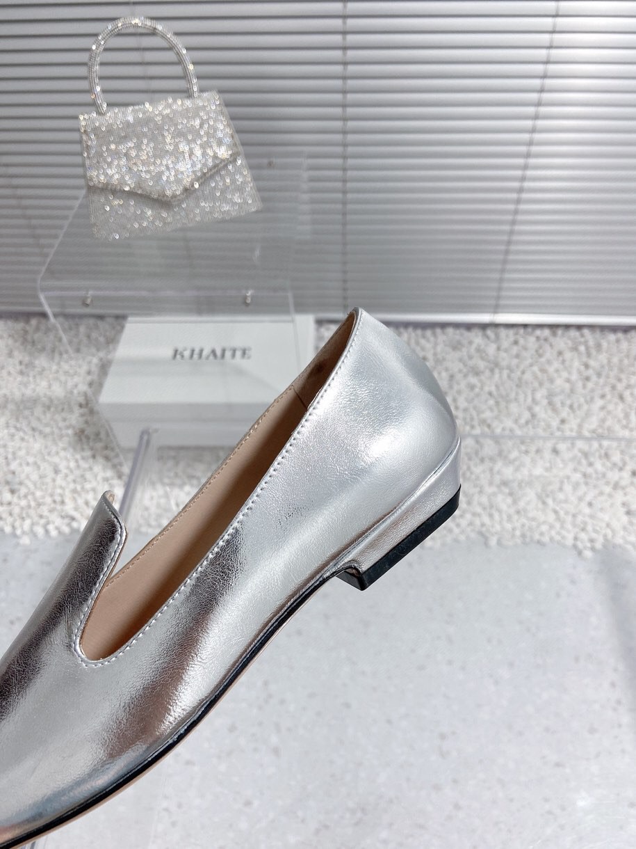 Khaite Top Edition: 23 New Luxe Oxen Skin Shoes with Real Skin Soles - 图片 9