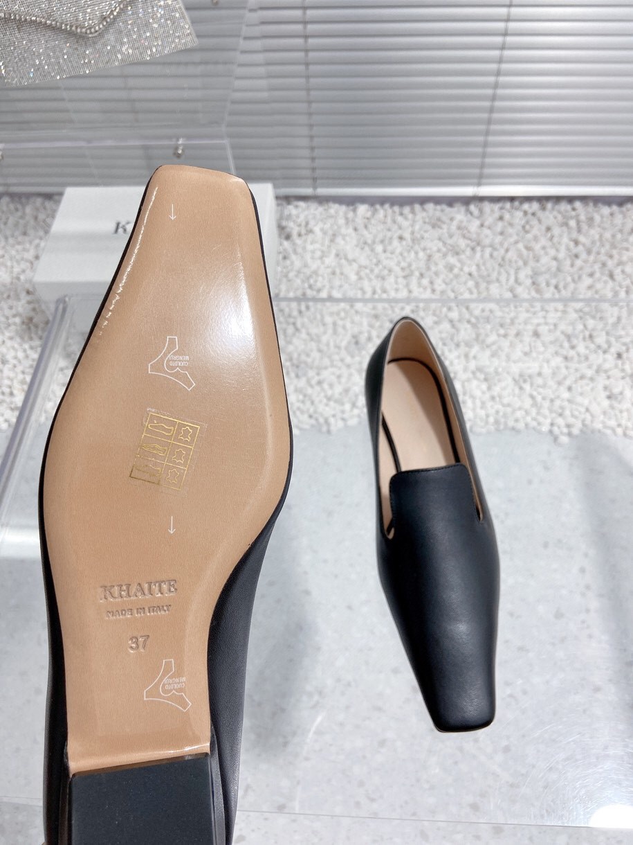 Khaite Top Edition: 23 New Oxen Skin Shoes with Sheepskin Inner. - 图片 9