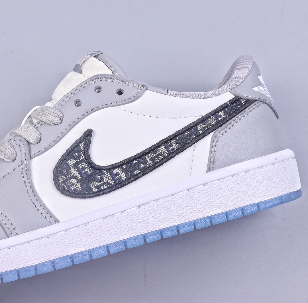 Air Jordan 1 Low Dior Low-top Series AJ1 Jordan 1 Low-top Casual Sneakers