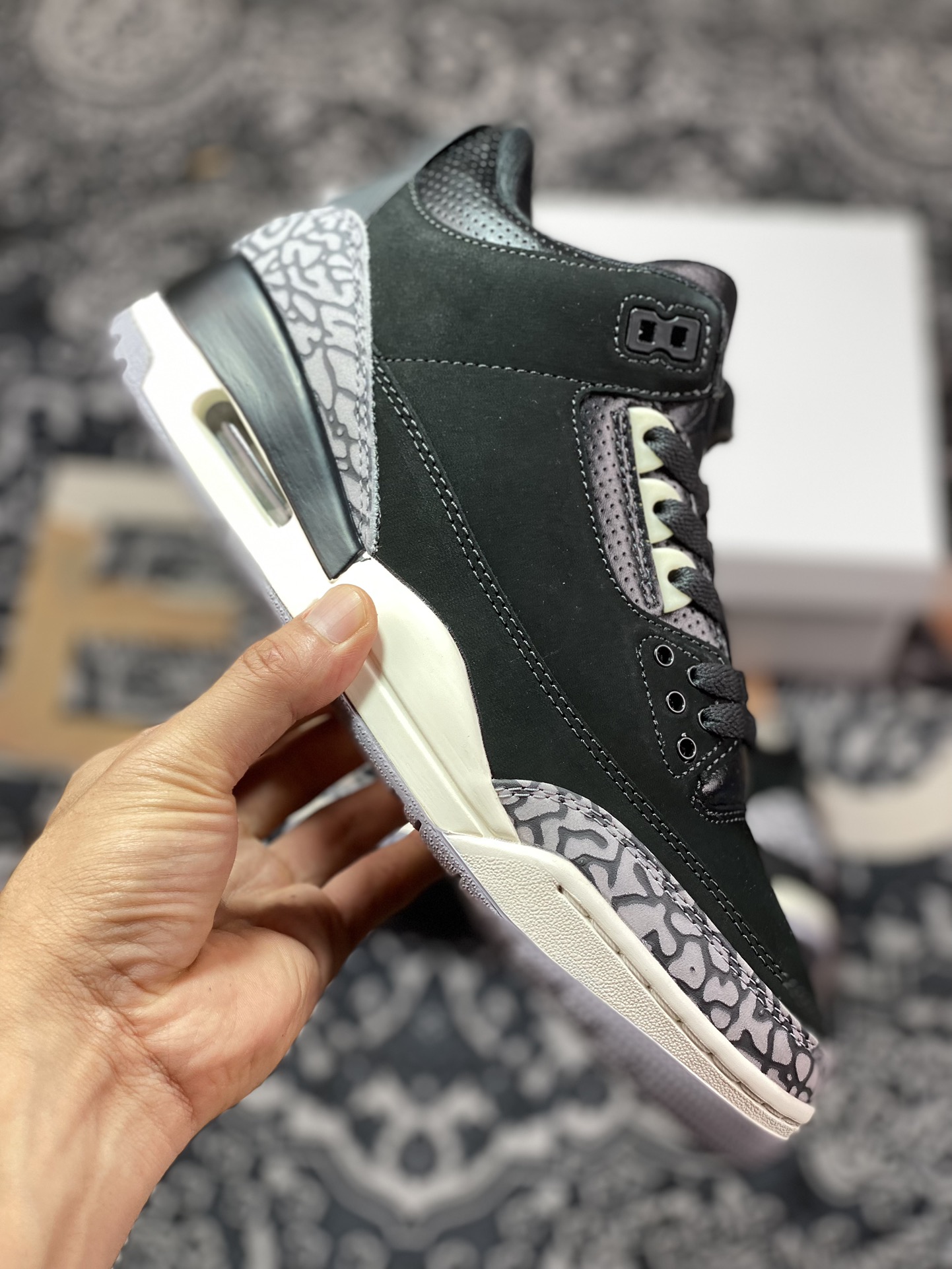 Air Jordan 3 ”Off Noir” Black CK9246-001