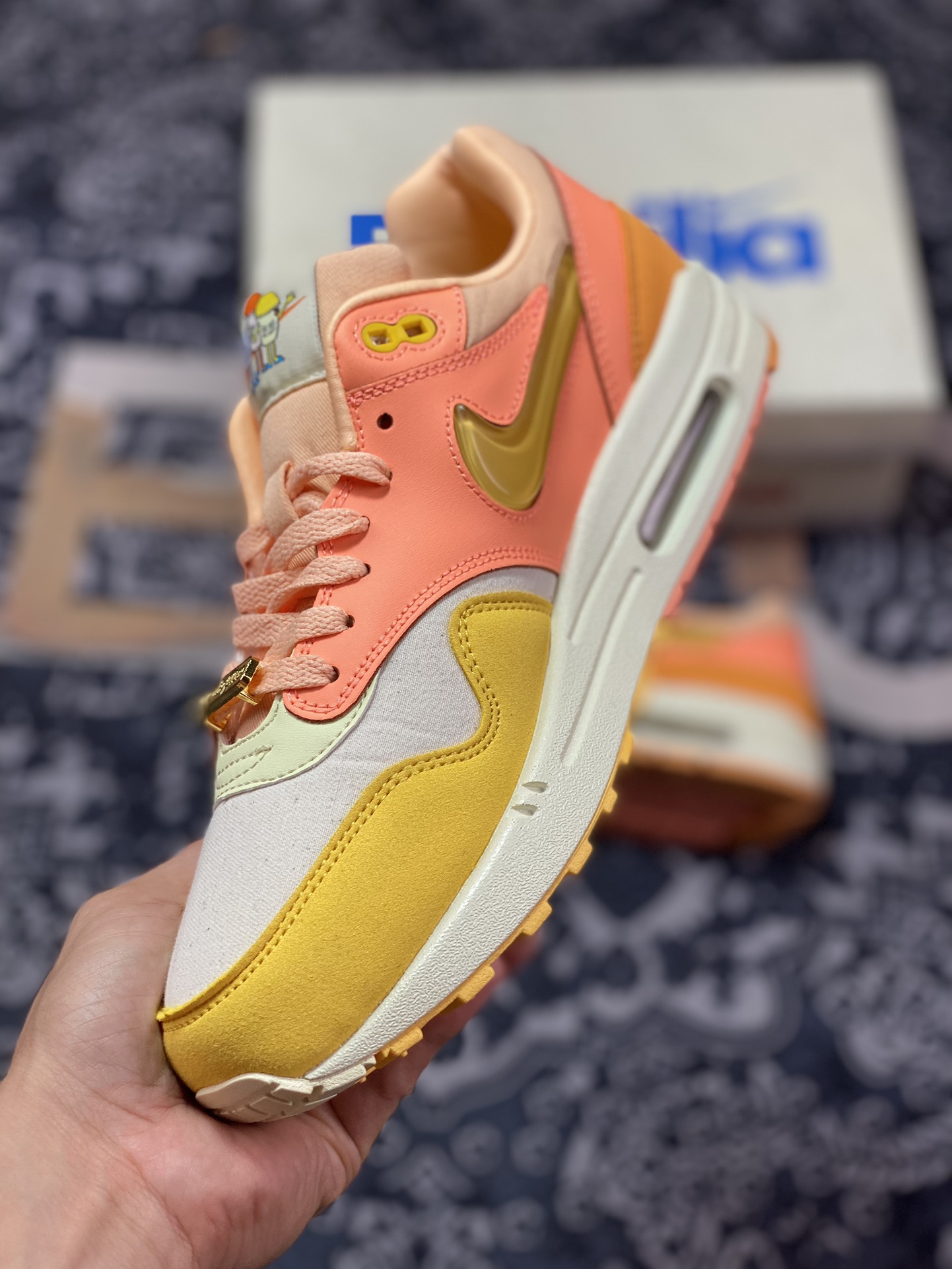 180 NK Air Max 1 橙黄 FD6955-800