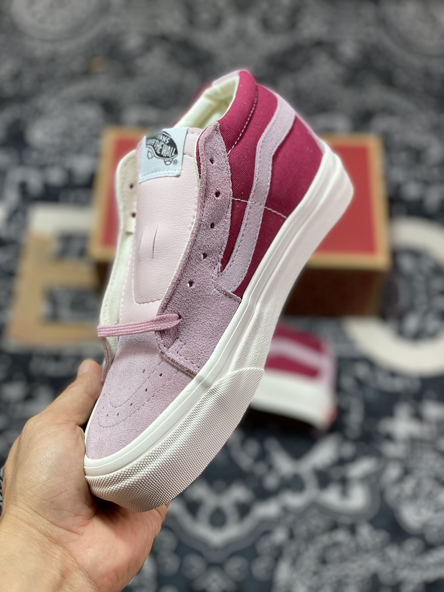 Vans Vault OG Sk8-Mid LX Suede Canvas Shoes VN0A4BVCBY1