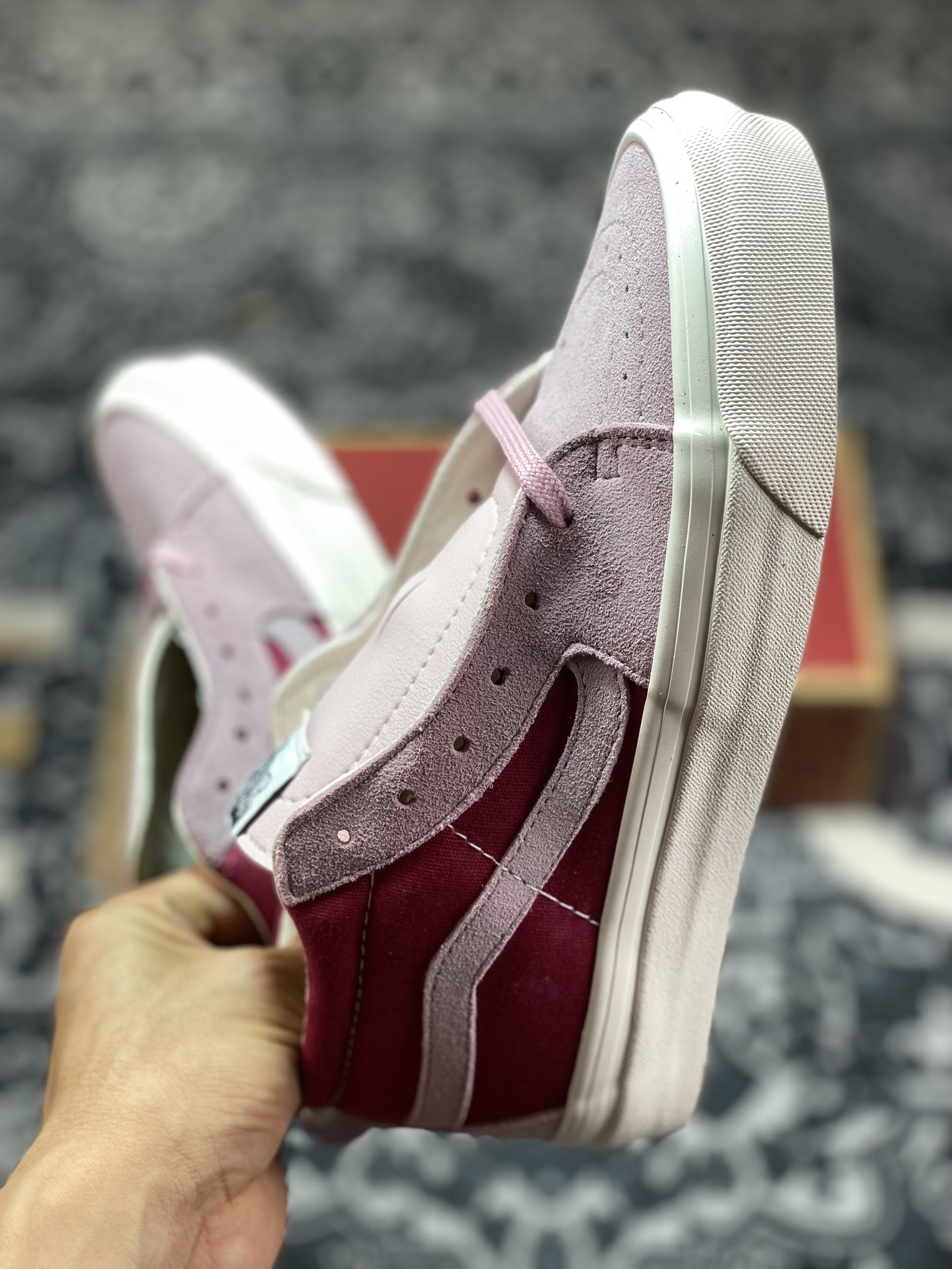 Vans Vault OG Sk8-Mid LX Suede Canvas Shoes VN0A4BVCBY1