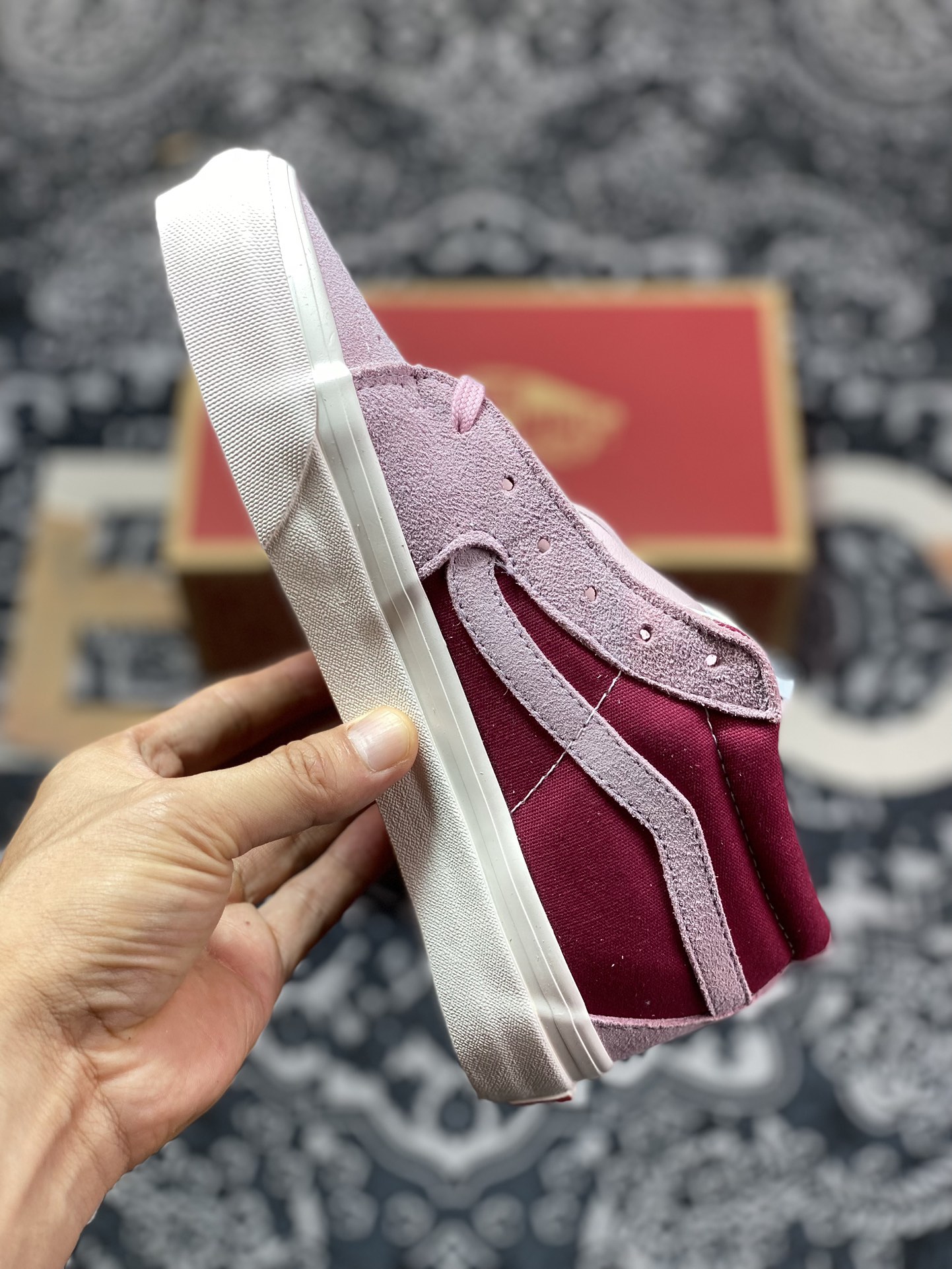 Vans Vault OG Sk8-Mid LX Suede Canvas Shoes VN0A4BVCBY1