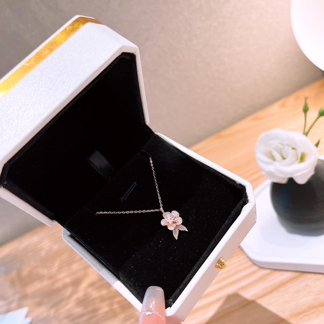 ガーリー925シルバーネックレスゴールド 自分へのご褒美