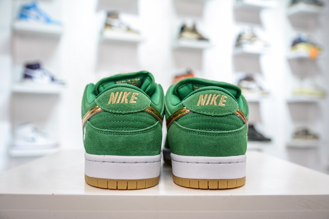 TOP Pure Original NK DUNK SB Low Pro ”Shamrock” Celtic Green BQ6817-303