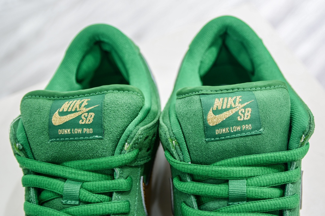 TOP Pure Original NK DUNK SB Low Pro ”Shamrock” Celtic Green BQ6817-303