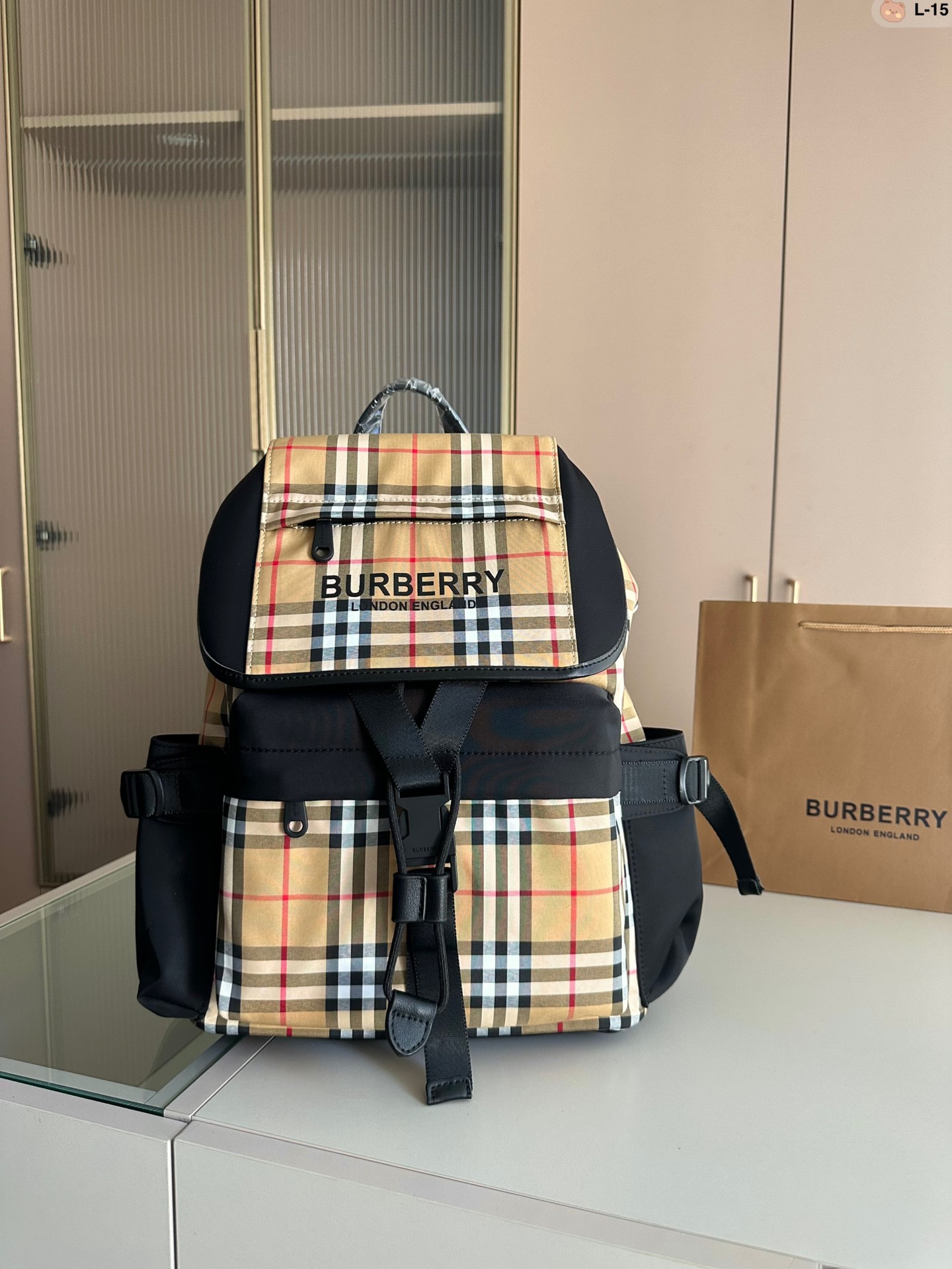 What is top quality replica
 Burberry Bags Backpack Set With Diamonds Nylon Vintage
