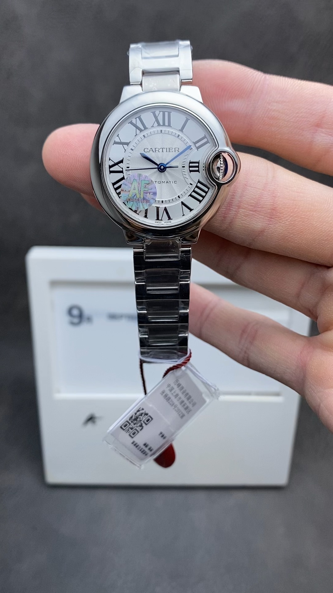Cartier AF 33mm女款 蓝气球