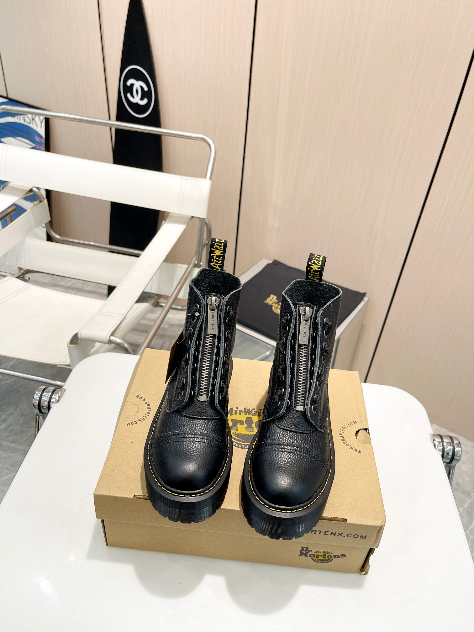 2023 Autumn/Winter Boots: Zirconium Fabric, Oxen Skin, Rubber Sole, Limited Quantity - 图片 5