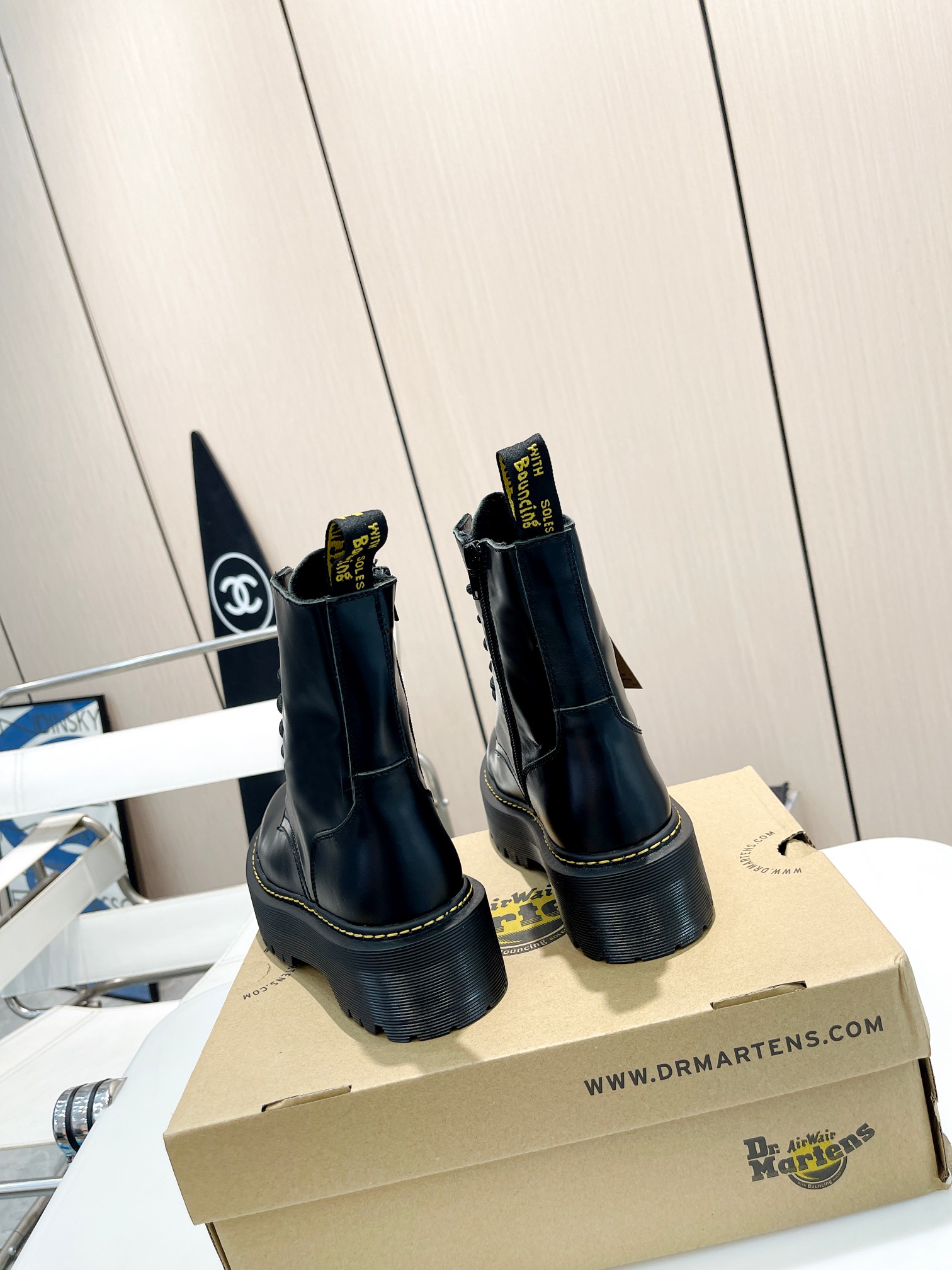 2023 Autumn/Winter Boots: Zirconium Fabric, Oxen Skin, Rubber Sole, Limited Quantity - 图片 8