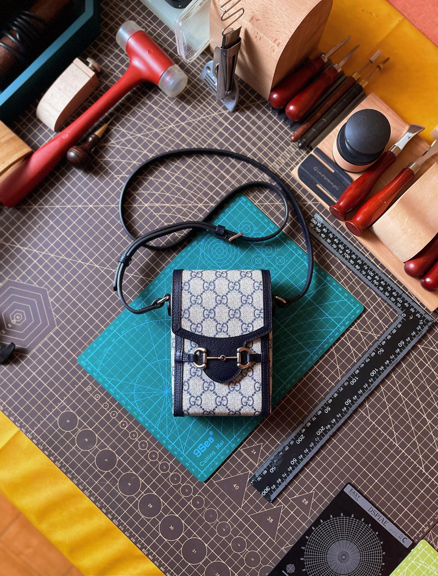 Gucci Horsebit Impeccabile
 Borse Mini Blu marino 1955