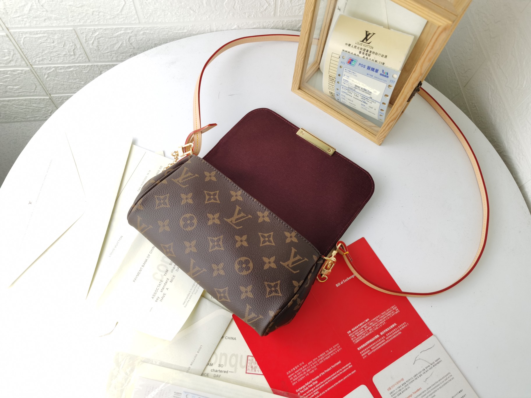 Monogram帆布製小型手袋 - クラシックで便利なデザイン