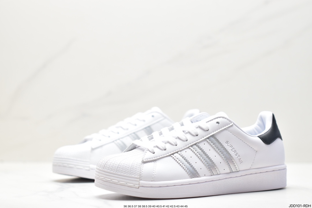 Adidas Originals Superstar Pride RM Shell Toe Series Low-Top Sneakers HQ6455