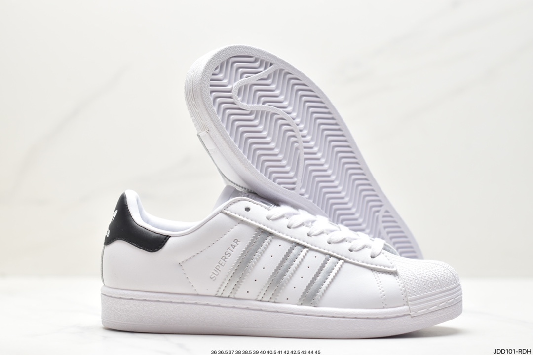 Adidas Originals Superstar Pride RM Shell Toe Series Low-Top Sneakers HQ6455