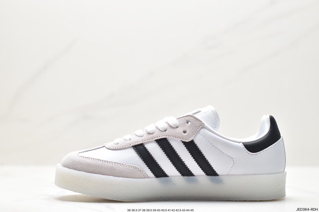 adidas SAMBA KITH CLARKS clover retro casual non-slip wear-resistant low-top sneakers ID7292