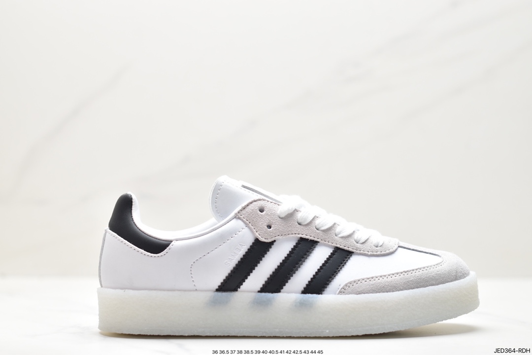 adidas SAMBA KITH CLARKS clover retro casual non-slip wear-resistant low-top sneakers ID7292