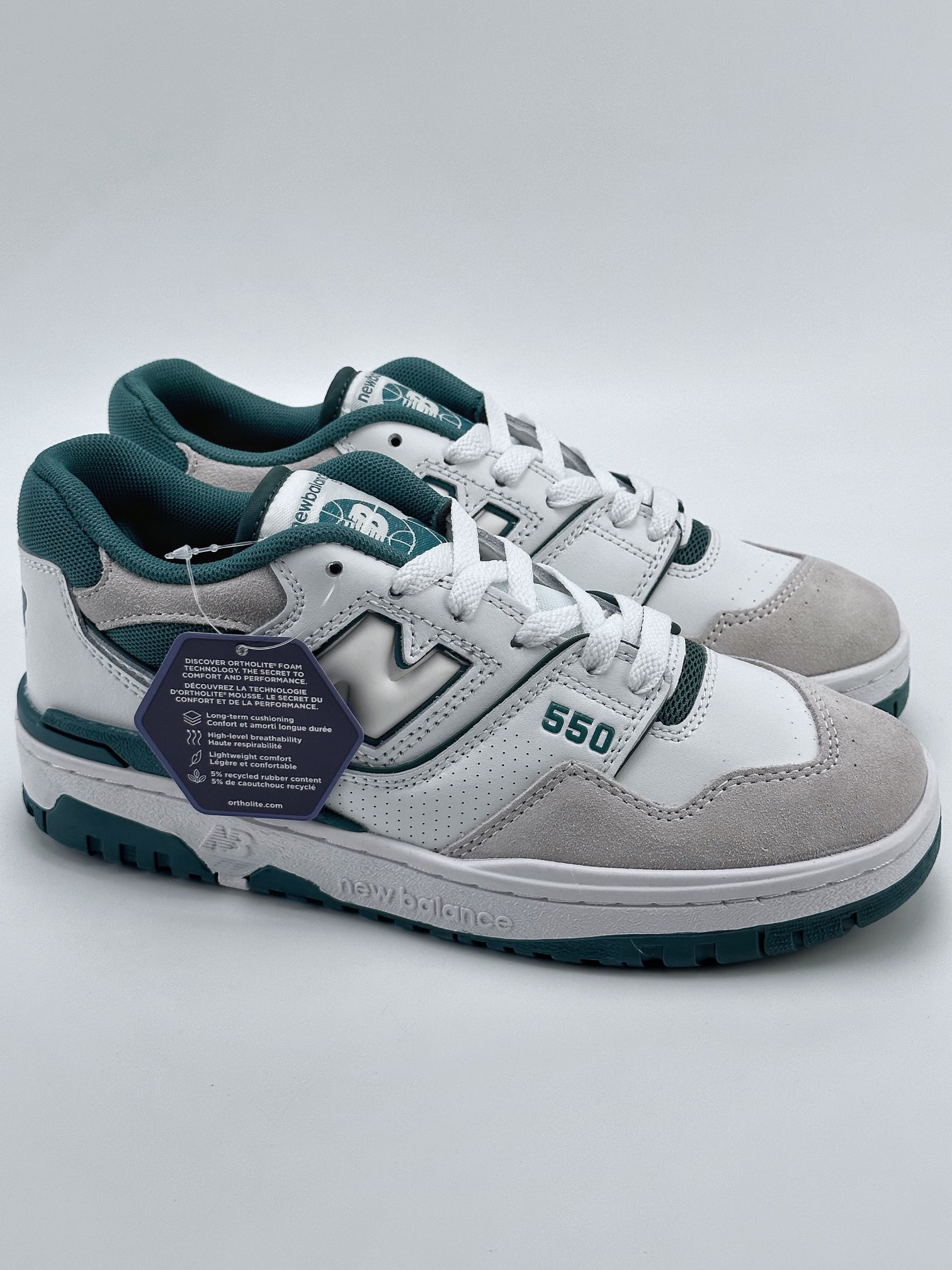 New Balance BB550 Retro Running Shoes Series Retro Leisure Sports Jogging Shoes BB550STASJ