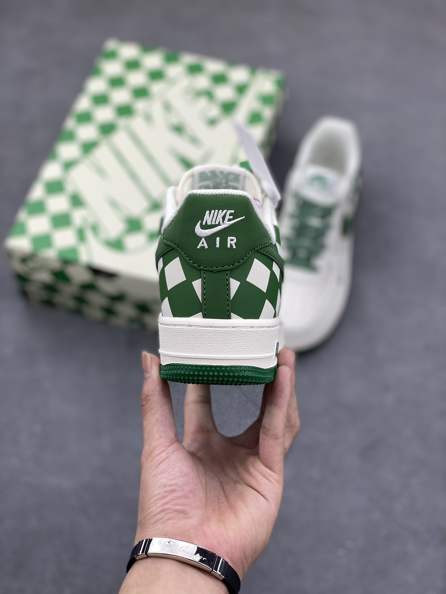 Nike Air Force 1 Low '07 'Square Deep Green' Casual Sneakers 5 i1694028086 2782 3