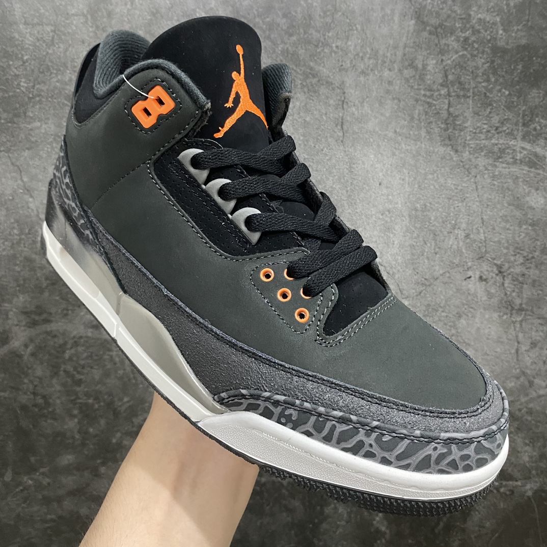 [i8 Pure Original] Air Jordan AJ3 ”Fear” Fear Gray Black CT8532-080